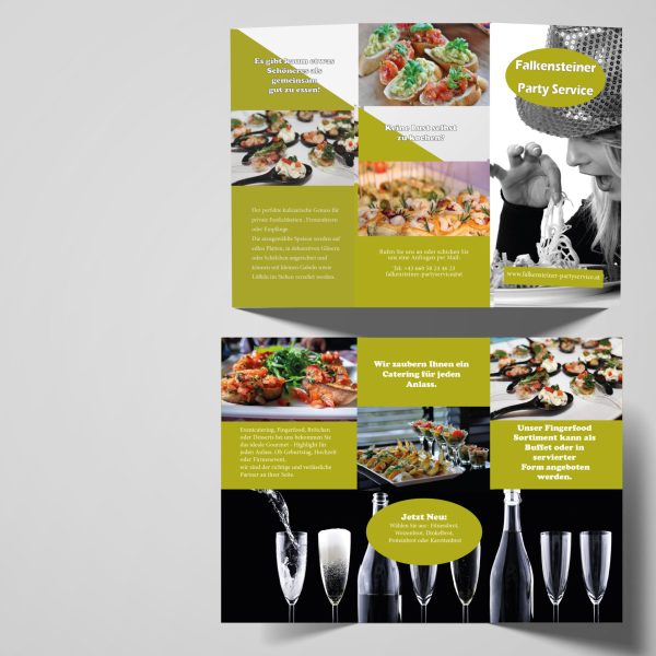 Catering Folder Print Medien InDesign