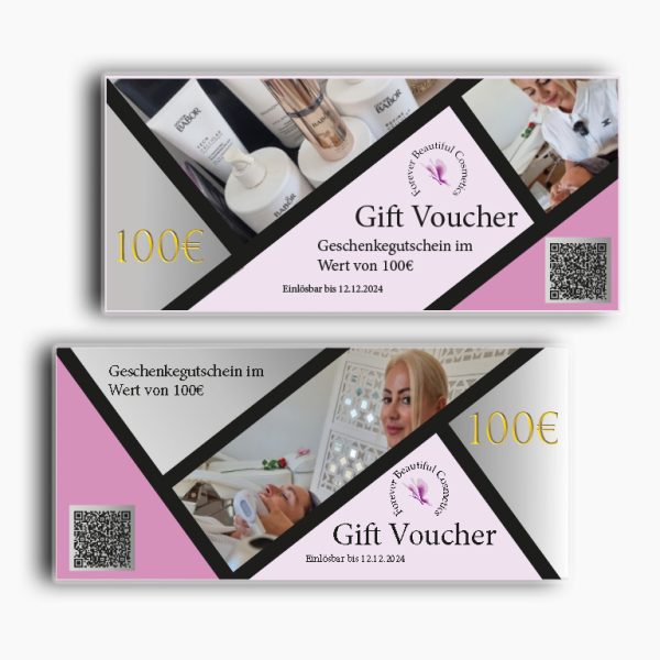 Geschenkengutschein Print Medien InDEsign